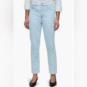 Madewell Womens The Perfect Vintage High Rise Jean Tapered Leg Full Length 28P